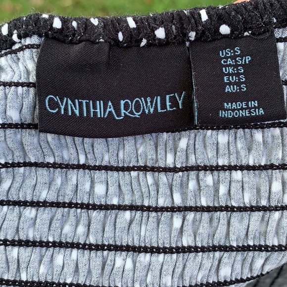 Cynthia Rowley polka dot flirty skirt S - Picture 5 of 5